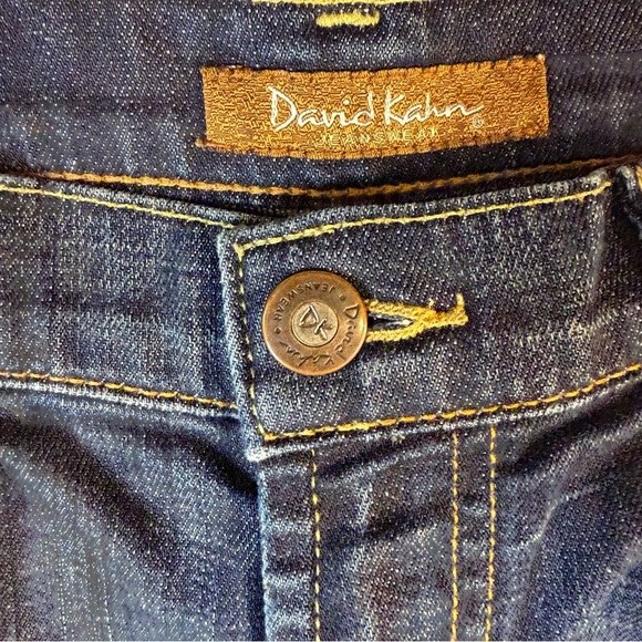 David Kahn Dark Blue Soft Denim Jeans Women's Size 4 - Picture 6 of 7